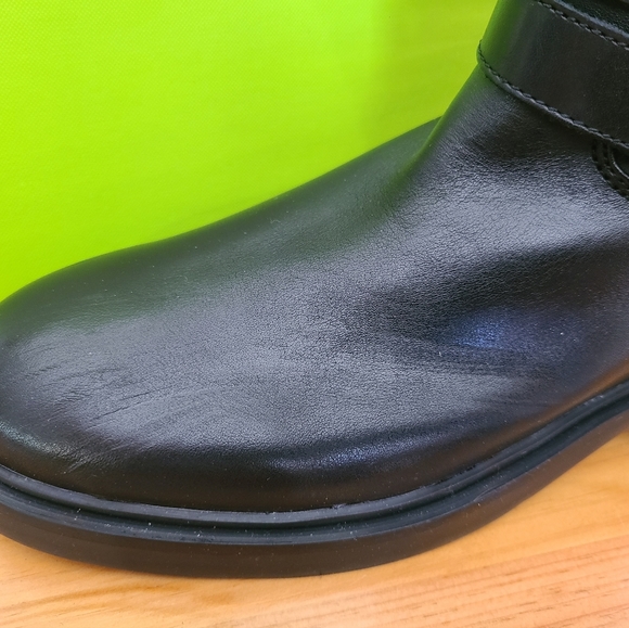 Sam Edelman Freda Black Leather Boots - Picture 4 of 7